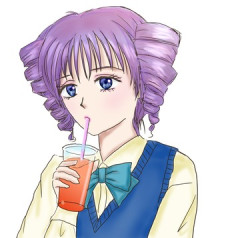 【画像】JKさん、ジュースとバストがデカ過ぎるｗｗｗｗ