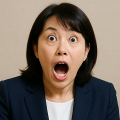 大きく口を開け、目を見開いた高市首相の写真 「内閣広報室」アカウントがわざわざ選んだのはなぜ   |  ちなこれ↓が首相官邸公式やで  |  ピョン市さんよお