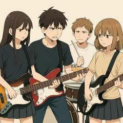 こういう女1男3の4人組バンドって揉めないのか？   #画像 |  sssp://img.5ch.io/ico/pororo32.gif