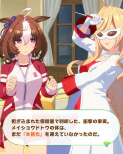 【ウマ娘】モデリングに反映されていないだけでシニア期とか本格化でみんなボンキュッボンになってるんだろうなぁ