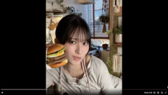 【悲報】マックのCMに出たアイドルさん、ハンバーガーを食べたフリだけで乗り切ってしまう