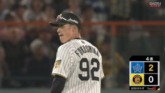 阪神・レフト福島、一歩目が遅れる＆逸らす＆悪送球のトリプルコンボｗｗｗ