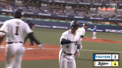 【オリックス対日本ハム10回戦】オリックス・森友哉、今日二本目となる第4号ソロホームラン！リードを2点に広げる！！！！！！！！！！！