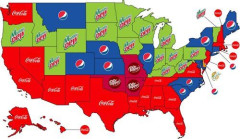 【悲報】アメリカさん、コーラ一強じゃなかった