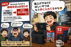 switch2値上げするけどほしいやつはもう手に入れてるやろ