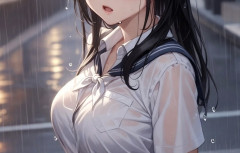夕立で少し濡れちゃったね…の反対ｗｗｗｗｗｗｗｗｗｗｗｗｗｗ