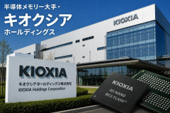 【速報】東芝から独立の半導体・キオクシアさん、大成功を納め時価総額23兆円超で日立超える国内6位！