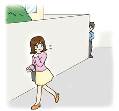 【まずい男】付き合って2カ月くらいのある朝、一人暮らしのアパート前に彼が立っていた…住所教えてないのに…