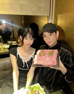 ヒカル、交際中「日プ女子」加藤神楽とのGWデートショット公開「雰囲気似てる」「お似合い」の声