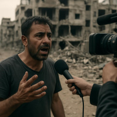 「停戦なんて嘘です」現地民が日本メディアに告発、「10分間で300人以上が死亡」