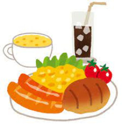 朝食が好きだー！！！