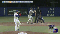 【中日対巨人7回戦】中日５位浮上　大野が同学年の巨人・田中将に投げ勝つ７回無失点　３７歳ベテランが２２回連続無失点　五回は田中が驚異の粘りから走塁妨害で追加点