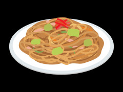 【画像】お前らはこの「ワイ特製麻婆焼きそば(大盛り)」にいくら払える？ｗｗｗｗｗｗｗｗｗｗｗｗｗｗｗｗ