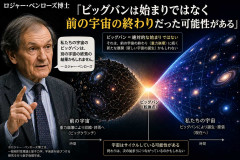 ロジャー・ペンローズ博士｢ビックバンは始まりでは無く前の宇宙の終わりだった可能性がある｣