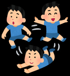 【疑問】体力有り余る回遊魚系1歳１ヶ月男児がなかなか眠ってくれない。抱っこして落ち着かせれば寝るのだけど、体力が限界で･･･