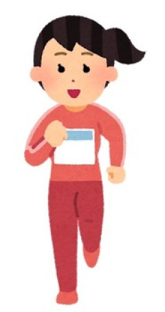 AとBと私でマラソン大会に参加することになった。Aは、陸上部に所属していたことから足の速さに自信がある様子だったのだが、元陸上部といっても20年以上走っていなかった