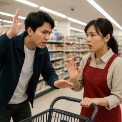 スマホ紛失した25歳男「防犯カメラで探して」と店員に相談「今はできないが、一緒に…」で逆上、33歳女性店員にカートをぶつける   #札幌 |  たまにいるんだよな