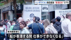 ハンタウイルス集団感染　寄港予定のカナリア諸島・テネリフェ島でデモ行われる 「仕事を奪うな」と港湾関係者から抗議の声