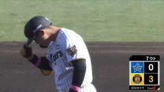 【阪神対DeNA8回戦】阪神、7回裏1アウト二塁から代打・嶋村のタイムリーでリードを３点に広げる！嶋村はプロ初打点！！！！！！！！！！！！
