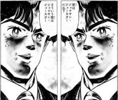 君もジョジョって言うんだ