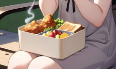 【悲報】浜辺美波さんが毎日食ってる弁当、質素すぎると話題に