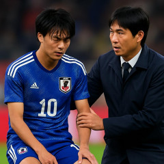 森保監督 負傷のMF三笘薫は「軽傷ではないと聞いている」   #サッカー日本代表