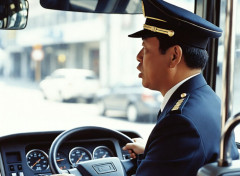 【悲報】バスの運転手さん、誰もいないと思い走行中に気持ちよさそうに熱唱してしまう