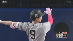 今日の松本剛　1打数0安打　打率.192