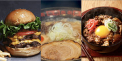 牛丼VSラーメンVSハンバーガー
