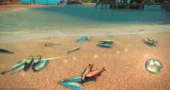 【FF14】漁師たち「7.5でカララントが統合されたんだから次は漁師の餌もお願いします！」鞄に大量にある餌に苦しむ漁師たちの要望