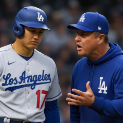 不振の大谷翔平にロバーツ監督が苦言 4の0で5月打率.129「振り遅れてる」「タイミングが合っていない」   #MLB