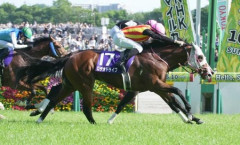 レーンさん 決勝線手前で風車鞭10連打で制裁食らう