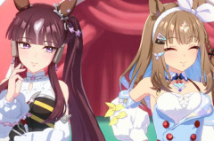 【ウマ娘】釣り勝負をするアイちゃんとララ