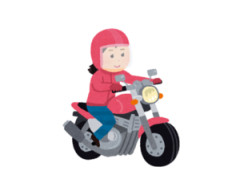 【衝突】バイク女子さん、超高級車に突っ込む【→動画】