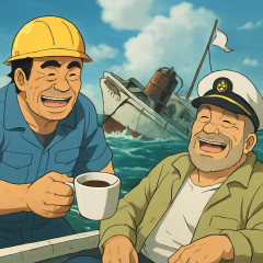 辺野古転覆 狂気の平和丸 船員「船長の特製コーヒーいる？(ラリ)」 船長「不屈の船長死んじゃった笑」