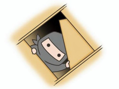 【超速報】エッヂに忍者が現れるｗｗ