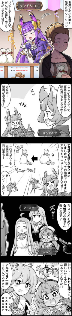 【グラブル】ぐらぶるっ！3087話 お菓子の小売業を始めたサンドリヨン