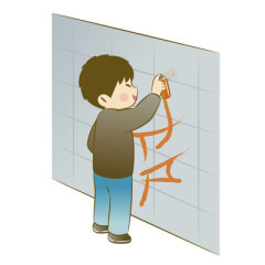 【地元高校生らが落書き消したばかり】東横線高架下壁に落書き疑いで男(20)を逮捕…