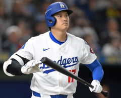 【悲報】大谷翔平さん（31歳、5打数無安打）、試合終了後8分で帰宅