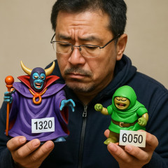 ドラクエの竜王のフィギュア（6050円）にカンダタのフィギュア（1320円）の値札を貼り付け購入しようとする 49歳男を逮捕   #高知 |  許してくれよな！な！