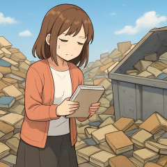 自分の人生を懸けた自伝本の自費出版が大ブーム。そのまま廃棄処分へ