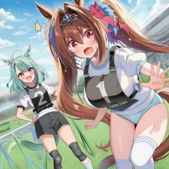 【ウマ娘】ラインを超えた勝負がはじまる…！？「勝負だスカーレットくん！」
