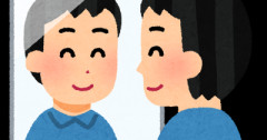 今日の自分の顔を鏡で見て一言！