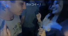 【超悲報】日本女さん、イケメンクルド人のベロチューでメス全開の顔になってしまう→女男女でダブルキスを披露