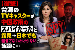 【衝撃】台湾のTVキャスターが中国政府のスパイだったと露見→日本でも起きてないわけがないと話題に…