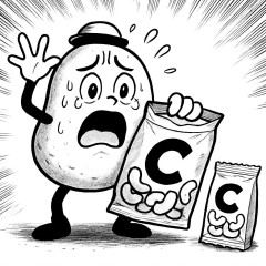 バカルビー「助けて！ナフサが足りないの！白黒にするしかない！」←量減ったぶん袋小さくしろよとの声
