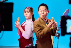 ダイアン津田、「名探偵津田」で理沙ちゃん役の森山未唯と日清「完全メシ BREAD」CM出演