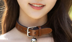 【動画あり】首輪犬コスプレ10代女の子「私犬なんでタクシー代タダですよね？♡」