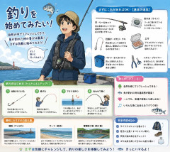 釣りを始めてみたいんだけど