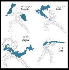 海外「お前らの国の形からモンハンの武器を作ったらどうなる？」
